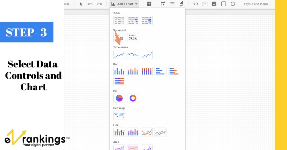 Select Data Controls and Chart