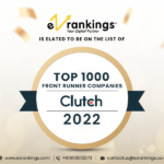 EZ Rankings Elated Clutch’s Top 1000 Front Runner Companies Award